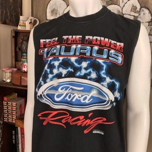 Ford Racing cutoff t-shirt NASCAR